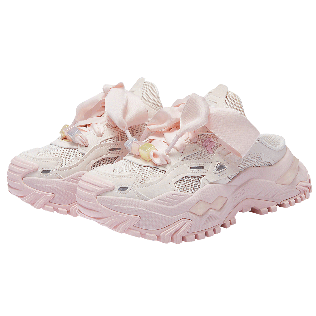 超V：FILA 硬糖穆勒鞋 FUSION系列运动休闲鞋 多色可选