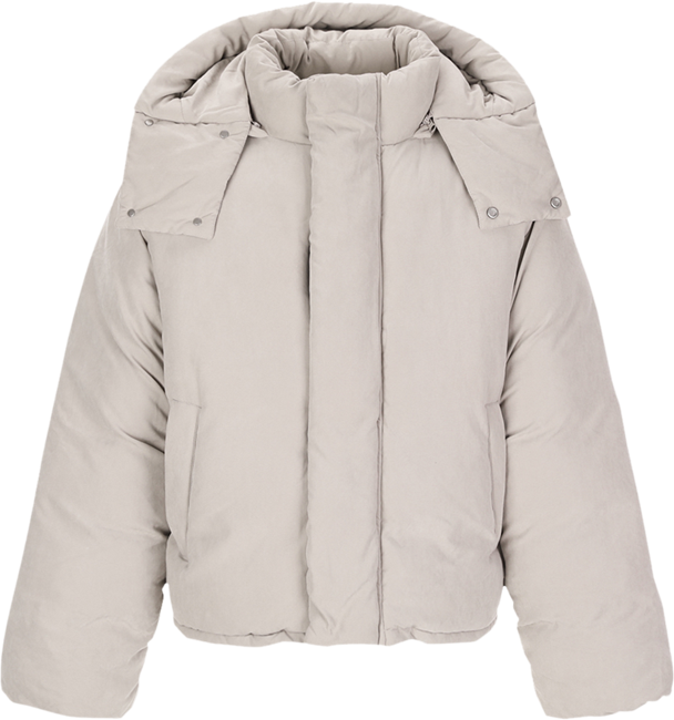 ZARA 男式休闲御寒保暖纯色立领防风夹克面包服棉服棉衣（帽子可拆卸） 290元