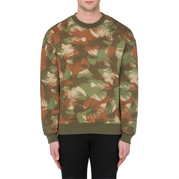 MOSCHINO 男士Camouflage Print卫衣