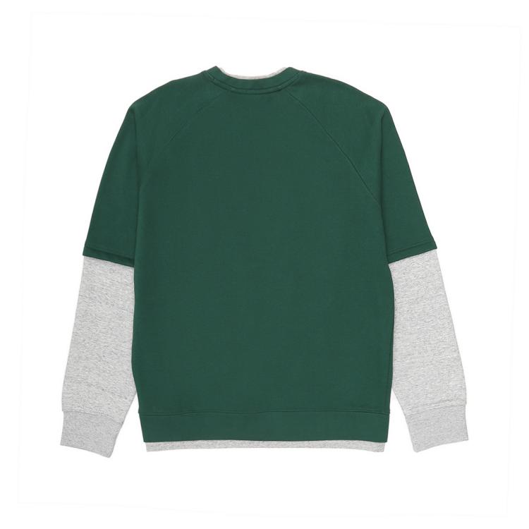 CHAMPION Champion 男式撞色假两件个性时尚都市简约套头卫衣