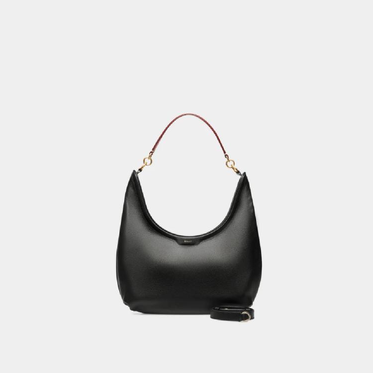 BALLY BALLY 时尚高级感柔软女士单肩新月包