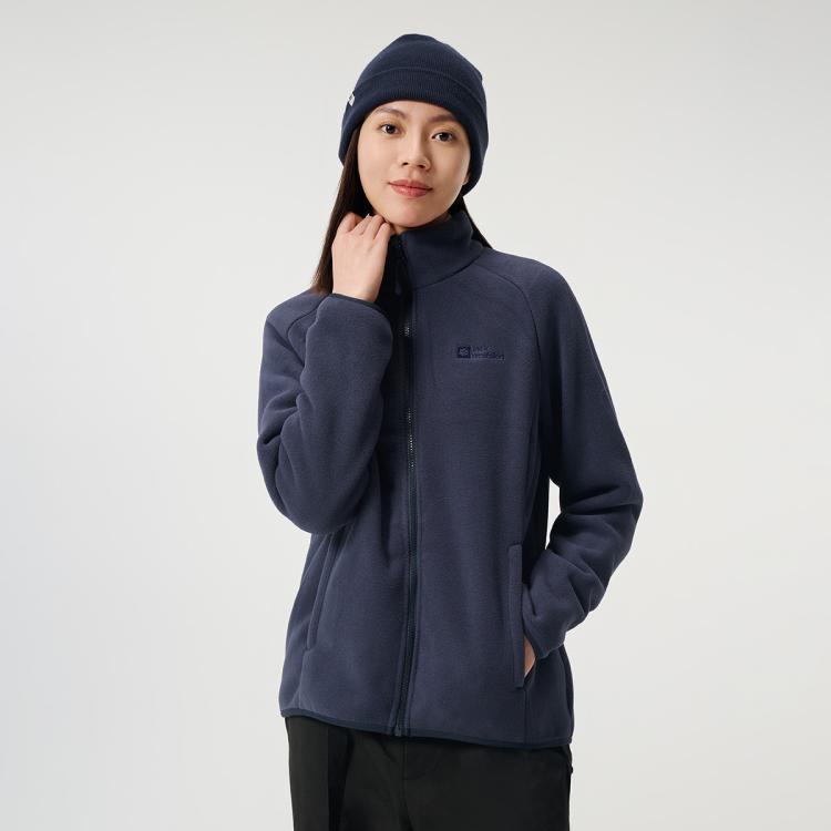 Jack Wolfskin 狼爪24冲锋衣女式户外运动休闲抓绒内胆三合一夹克外套