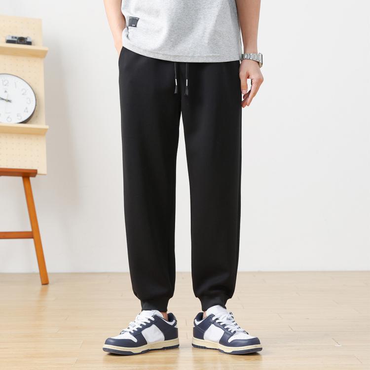 真维斯 裤子男春秋宽松运动休闲裤男式束脚裤青年长裤潮流卫裤哈伦裤