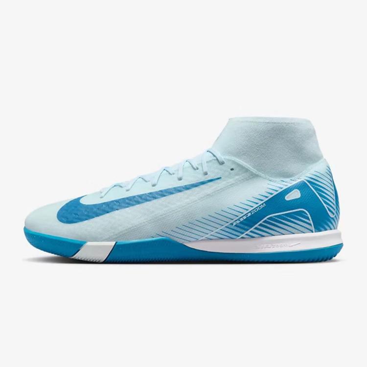 Nike Men's Mercurial Superfly 10 Academy Ic High-top Soccer Shoes In Blue