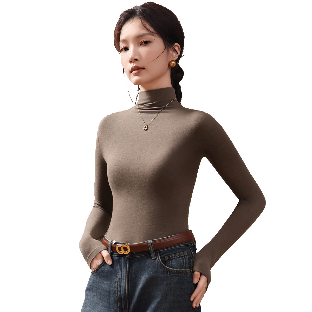 Ordifen ��50S�����������������Ů�ڴ�߼��п��⴩�ﶬ�ڴ����