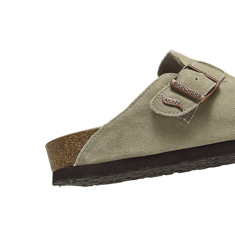 SKECHERS 斯凯奇 【Arch Fit足弓支撑】女鞋勃肯鞋拖鞋一脚蹬日常通勤低帮