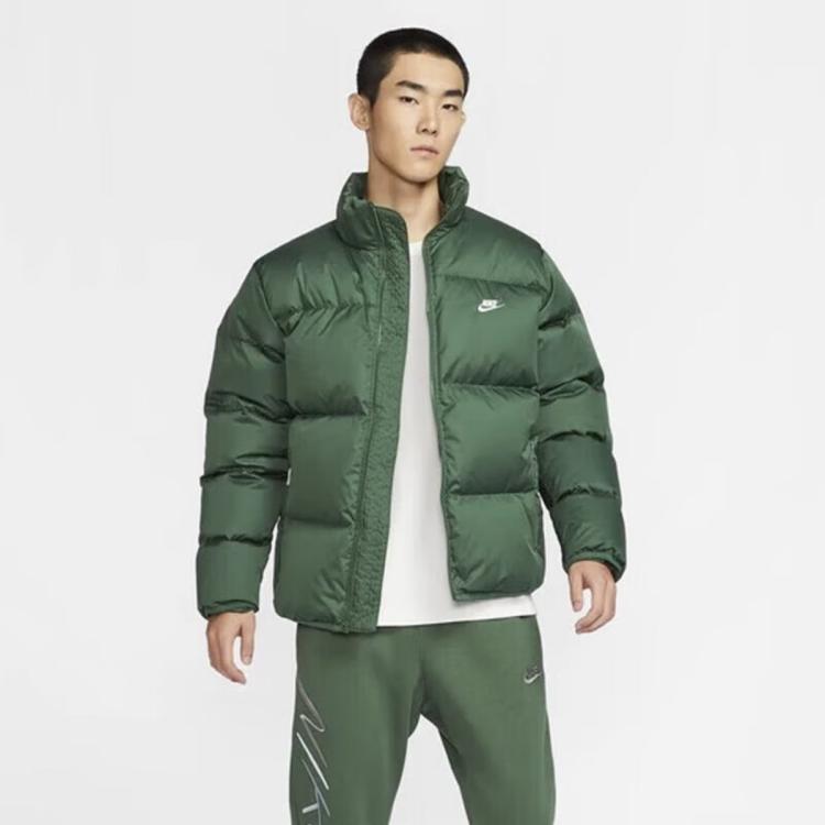 Nike 运动休闲 时尚日常 男子羽绒服 In Green