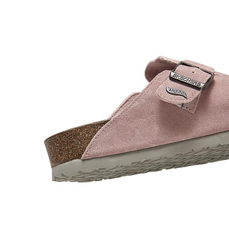SKECHERS 斯凯奇 【Arch Fit足弓支撑】女鞋勃肯鞋拖鞋一脚蹬日常通勤低帮