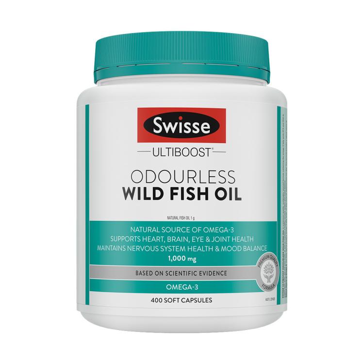 斯维诗 深海纯净无污染1000mg400粒鱼油中老年人益脑活力年轻态