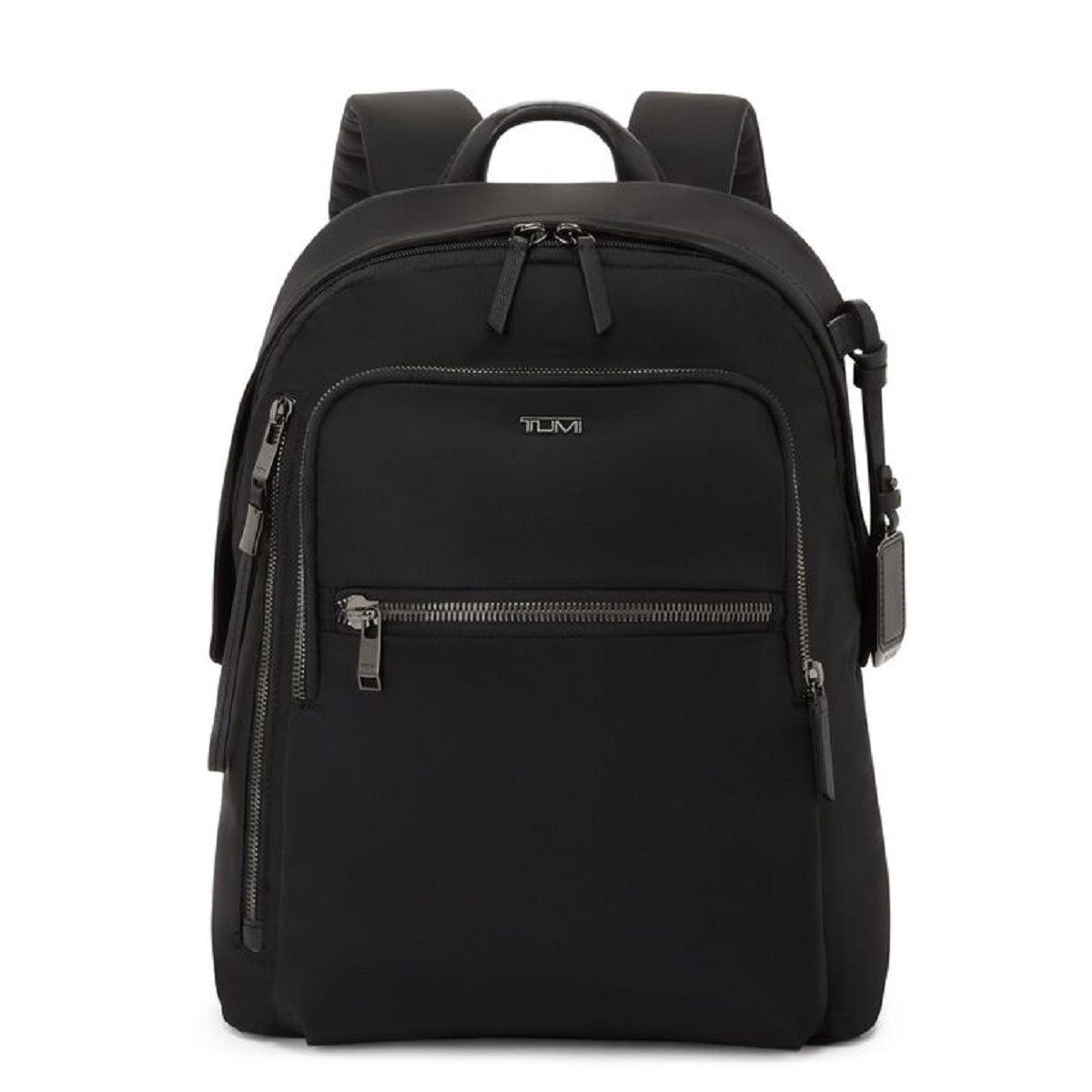 TUMI 纯色简约品牌徽标 双肩包 男女同款情侣款