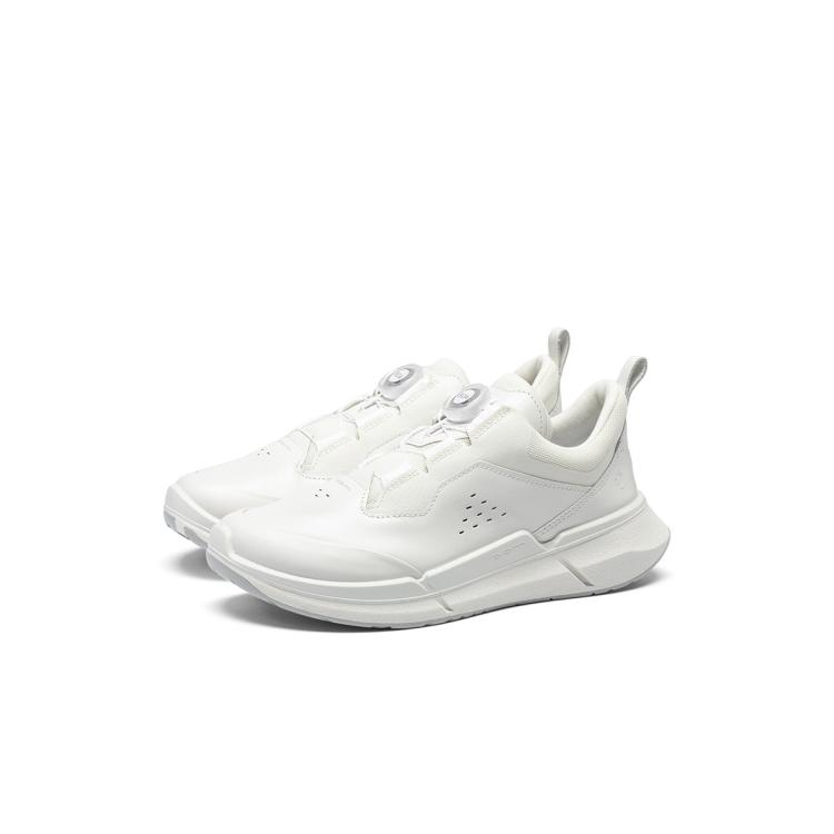 Ecco Biom 2.2 W Leather Sneakers In White