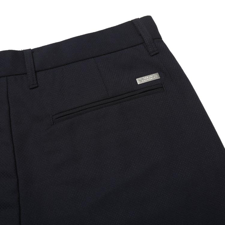 ARMANI EXCHANGE ARMANI EXCHANGE 【极简纯色】男式轻商务低调简约暗纹休闲百搭长裤