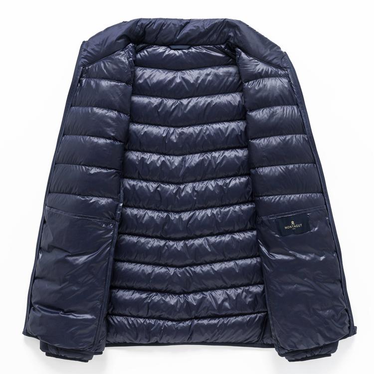 梦特娇 【鸭绒填充&90%绒子】爆款蓬松轻薄外套立领男士羽绒服MTG