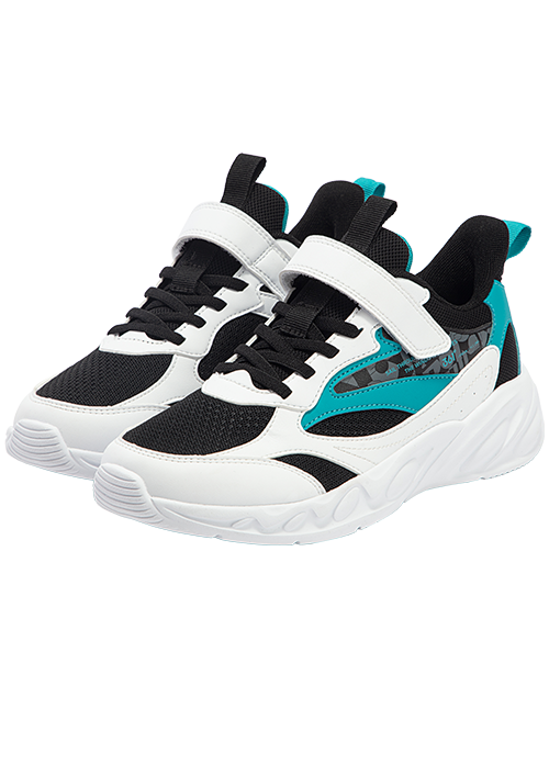 361° 男童秋款轻便舒适运动鞋中大童儿童魔术贴跑步鞋校园学生体训鞋 79.9元