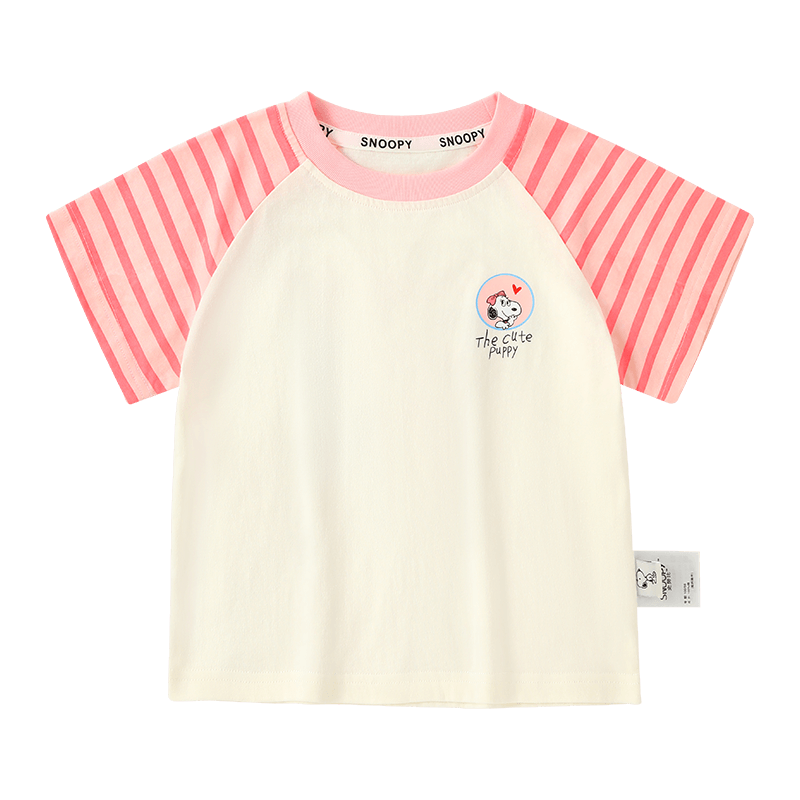 SNOOPY ���ưٴ� ��ͯ����T�� ���޿���Բ�� �ļ���Ůͯ��ˬ͸��    18.5Ԫ��v��