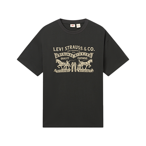 LEVI'S Levi's��ά˹25�괺����ʿ˫��ӡ��������֯����T��
