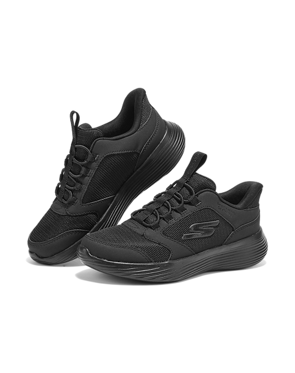 斯凯奇 【闪穿鞋】男中大童|25秋冬季男童鞋运动鞋一脚蹬日常舒适鞋帮 140元