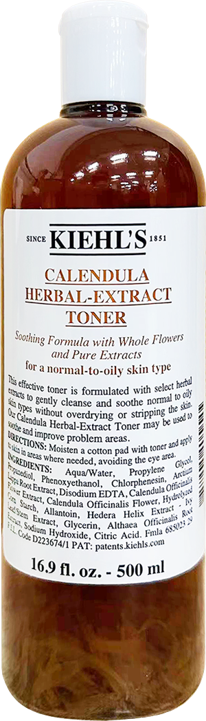 KIEHL��S������ �����Ͻ�յ��ֲ��ˬ��ˮ500ml ����ë�ײ�ˮ� �°� 210Ԫ