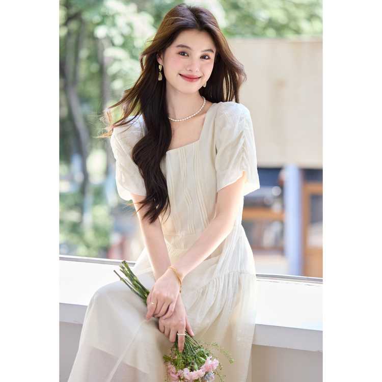 Sanpowa 2025�ļ��¿�Ůʿ��Ъȹ ���аٴ����ʼ��� �߼�������ȹ 66Ԫ