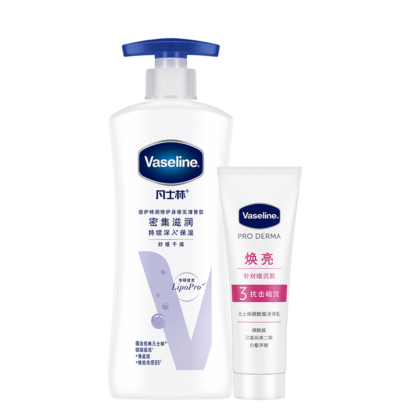 VASELINE ��ʿ�ֱ������������ʪ������400ml+85ml 33.2Ԫ