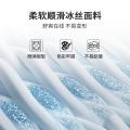 德尔惠 【冰丝连衣裙】夏季女士宽松显瘦连衣裙POLO领中长款A字裙女 图片 4