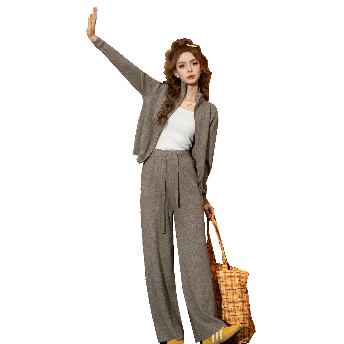 Et Boite/�������� �ﶬ������������װ�������ë֯��֯���״�����֯���г�����Ů��