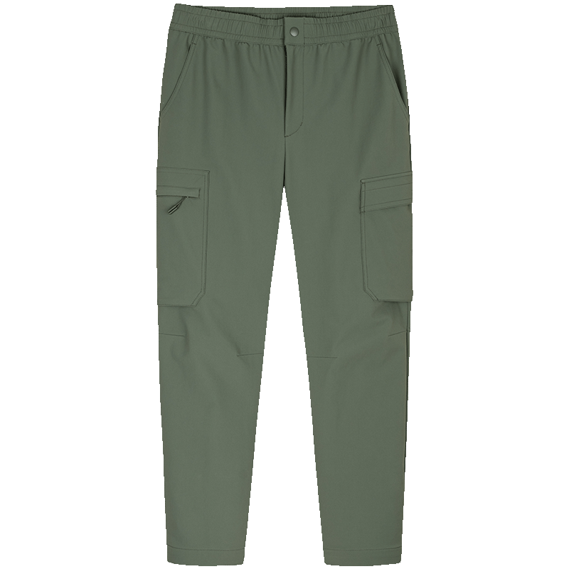 安踏 通勤防泼水长裤秋冬百搭梭织运动裤宽松休闲户外通勤运动男裤 124元