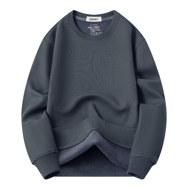 ESPRIT 【含桑蚕丝羊毛&内里加绒】秋冬季时尚休闲长袖男式卫衣 137元