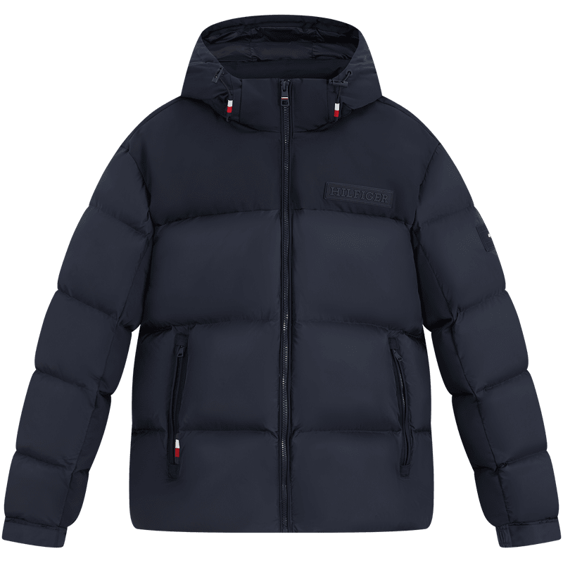 TOMMY HILFIGER 【90鹅绒】Tommy Hilfiger25秋冬男可拆卸连帽保暖重磅羽绒服外套 2493元