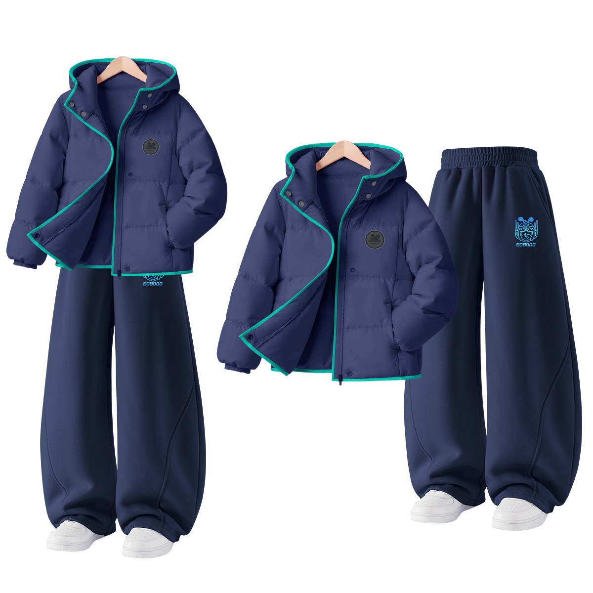 BOBDOG�Ͳ��� ��Ůͯ������װ��ͯ�Ӻ�ů�޷��д�ͯ���м��޶�װ�䵶����ٴ�