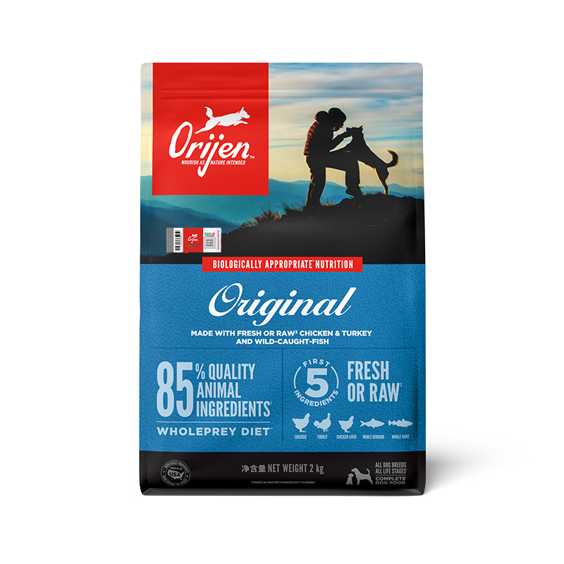 ORIJEN 渴望狗粮幼犬成犬全阶犬粮原味鸡肉2kg