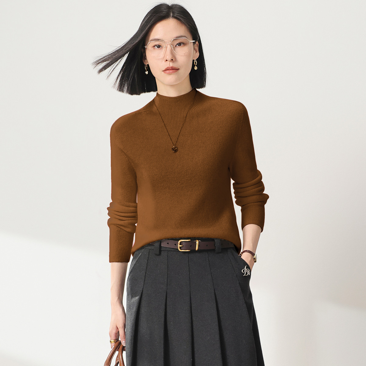 ���� ��ë��100����ëë��Ů�ﶬ�����Ů�ڴ�߼��п��⴩��֯С��89Ԫ����V��Ա�۸���ͣ�