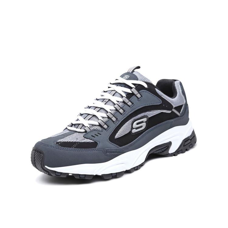 斯凯奇 【D'LITE老爹鞋】男鞋运动休闲鞋男跑步鞋舒适缓震耐磨秋冬