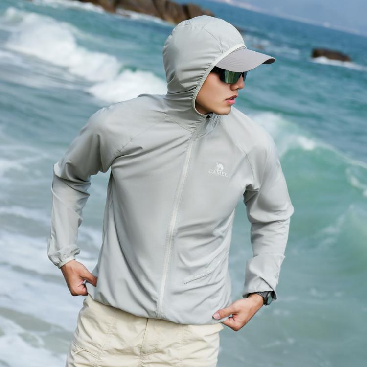骆驼 2026春夏新款骆驼防晒衣防晒运动轻薄外套透气外套男款防晒衣
