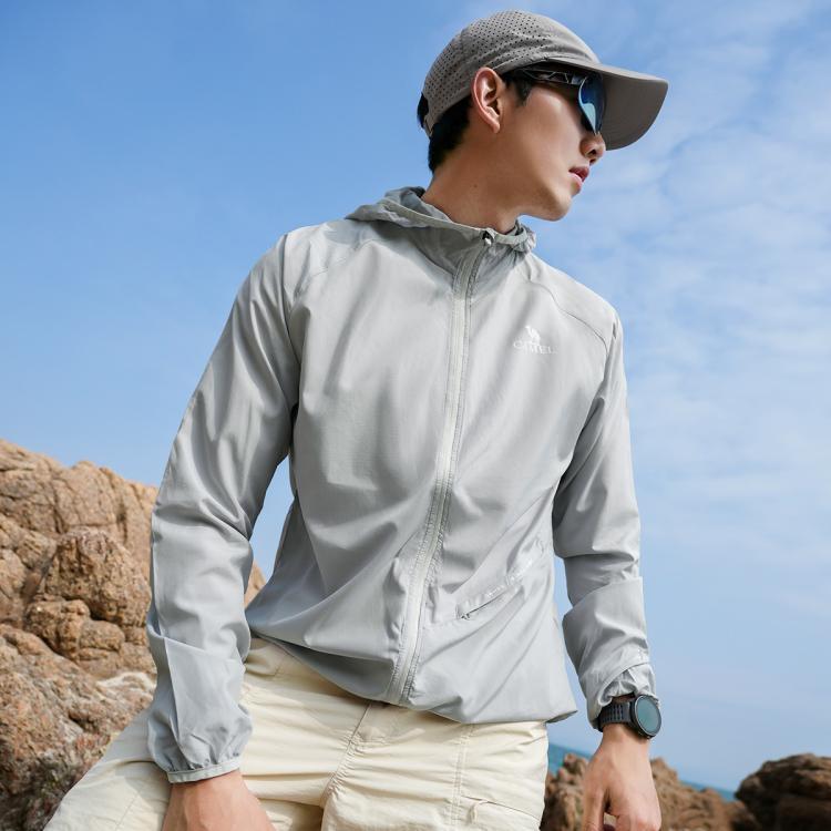 骆驼 2026春夏新款骆驼防晒衣防晒运动轻薄外套透气外套男款防晒衣