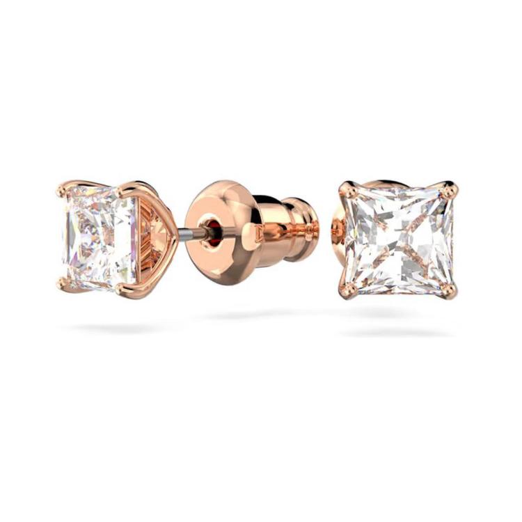 施华洛世奇 钜惠好礼 ATTRACT系列 方形通勤百搭水晶耳环