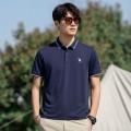 班尼路 【日常通勤】短袖POLO衫男26年夏季宽松纯色翻领设计T恤男 图片 7