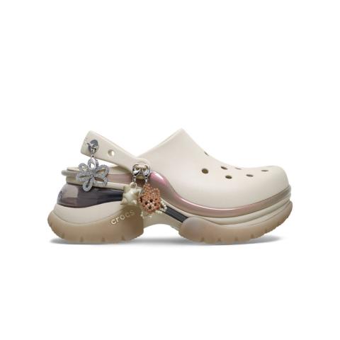 CROCS 卡骆驰复古ClogBAE耀饰小海豚洞洞鞋女款凉鞋凉拖 图片 1