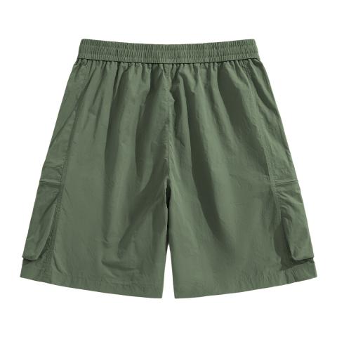 德尔惠 【拉链口袋】工装裤男款夏季通勤百搭外穿五分裤简约宽松运动短裤 图片 2