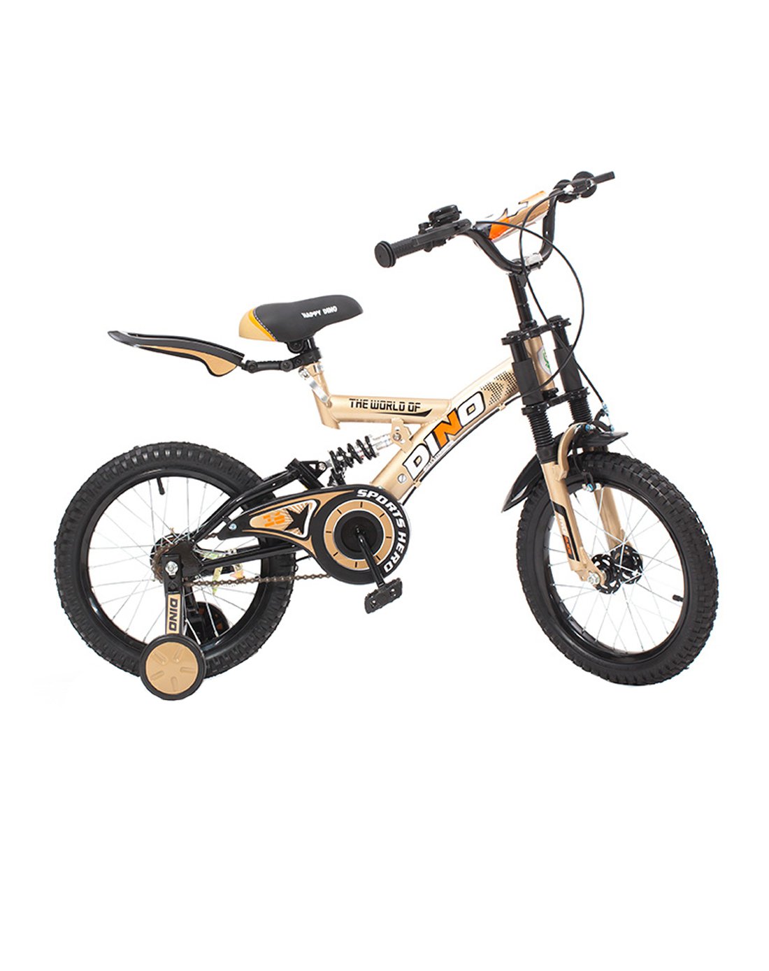 小龙哈彼 16寸炫酷山地避震儿童自行车