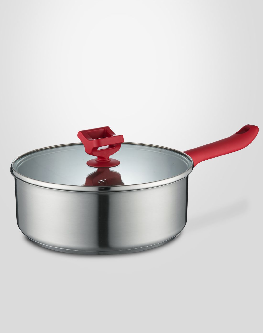 德世朗荣尊304不锈钢多用26cm煎炒锅