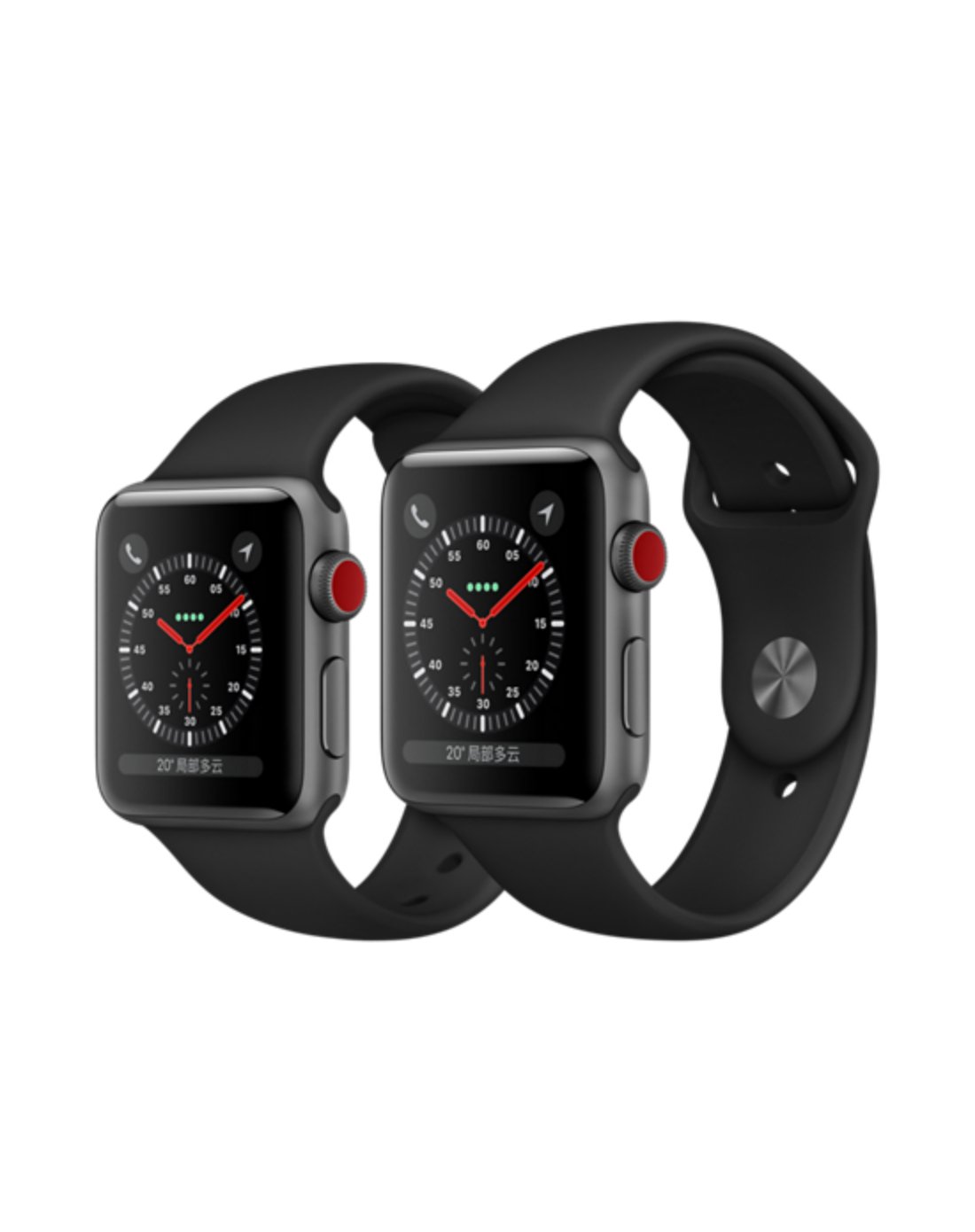 苹果apple watch series 3 gps 4g蜂窝网络款 38/42毫米 运动通话手表