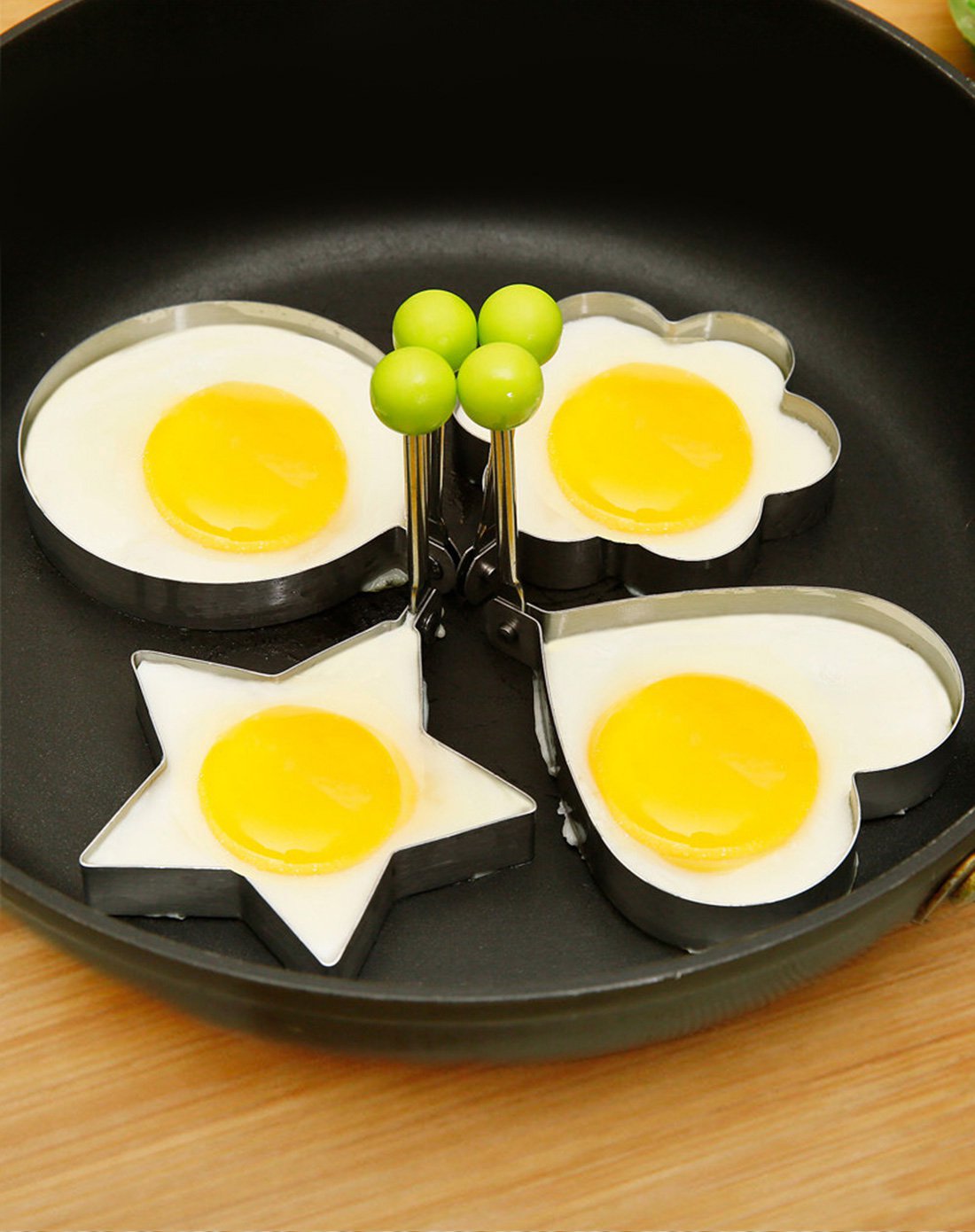 四件套 加厚不锈钢不粘diy煎蛋模具