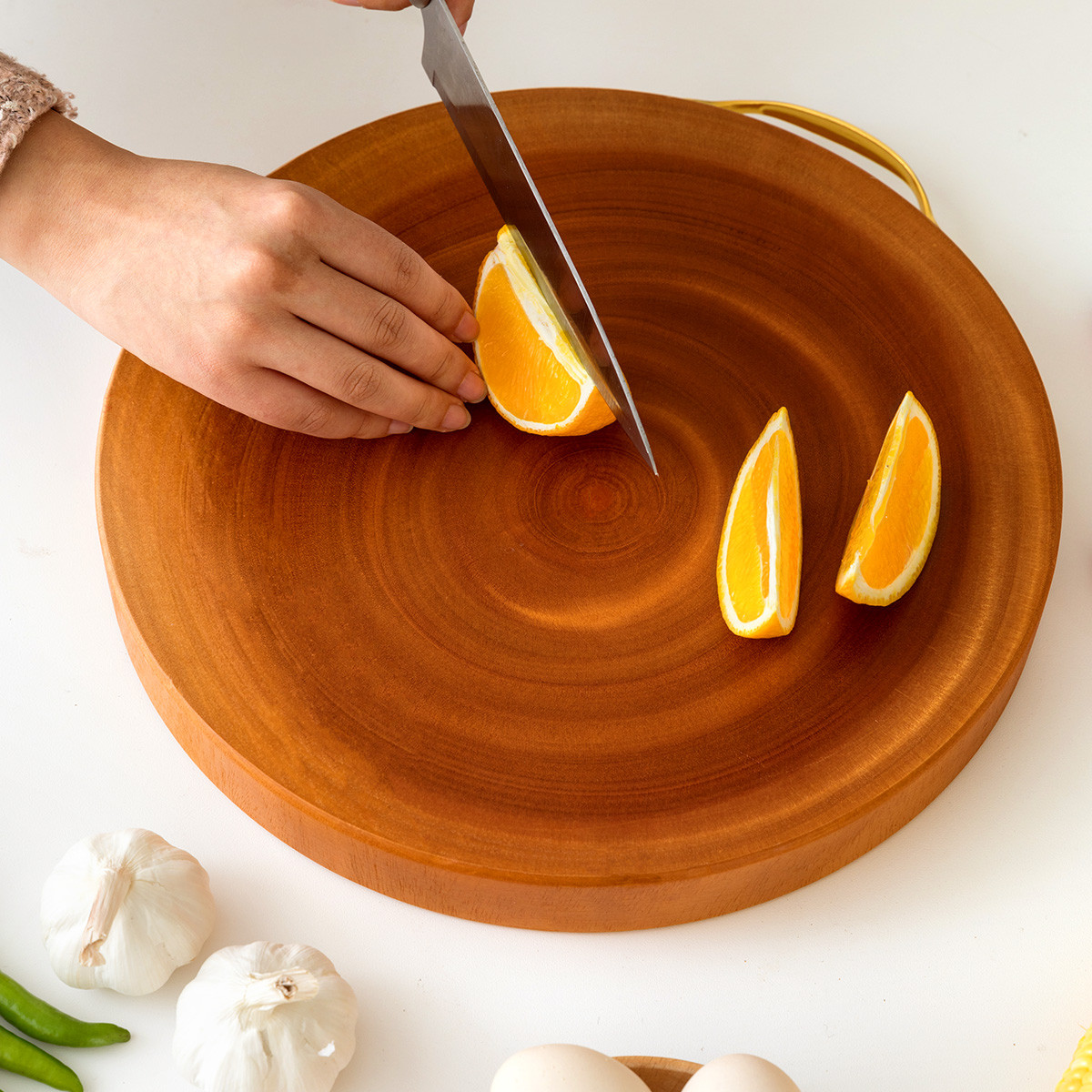 金檀木案板家用厨房大号实木健康切菜板砧板