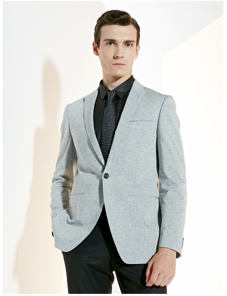 法派冬季男士外套男士西服西装单件西服