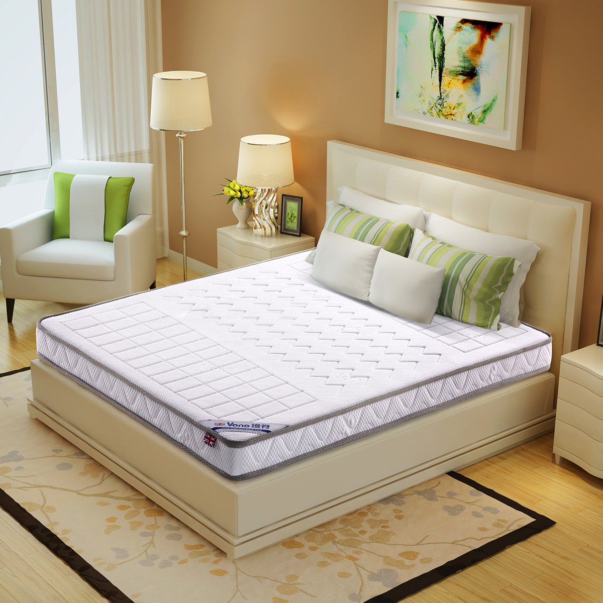 10c 专为中老年定制纯3e椰棕加硬床垫