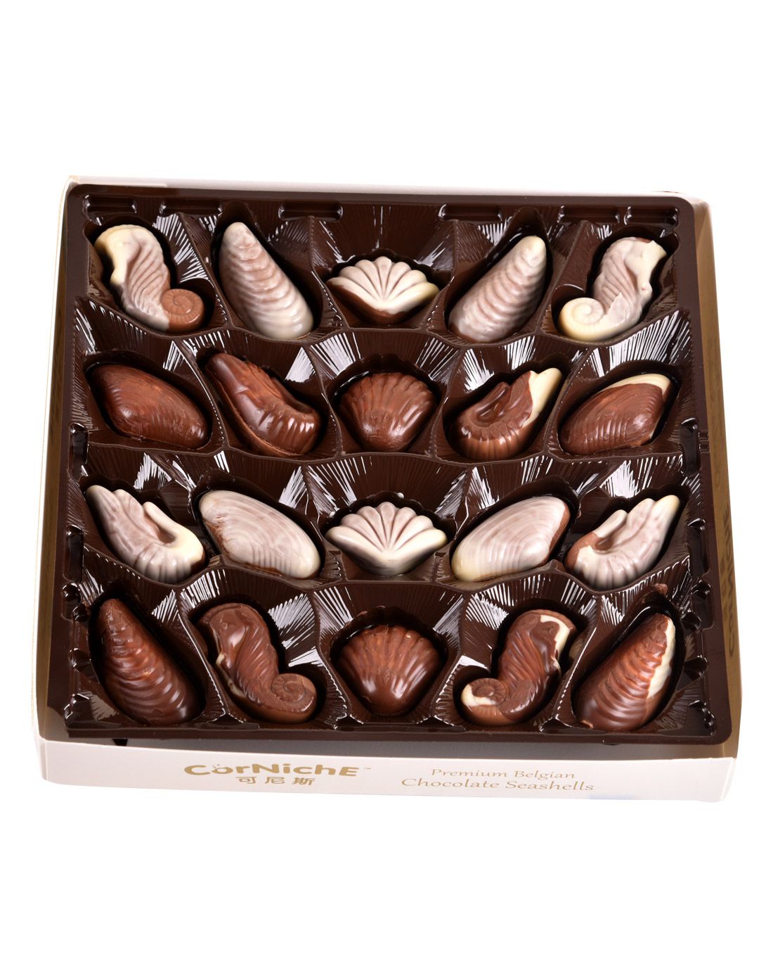 可尼斯贝壳形夹心巧克力195克