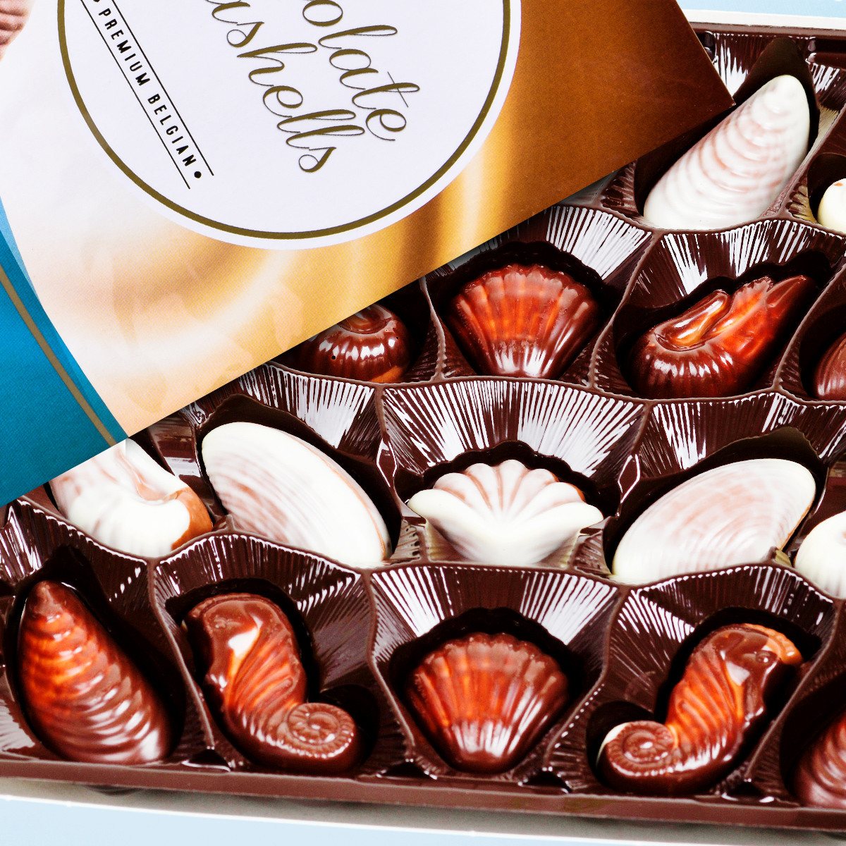 可尼斯贝壳形夹心巧克力390克