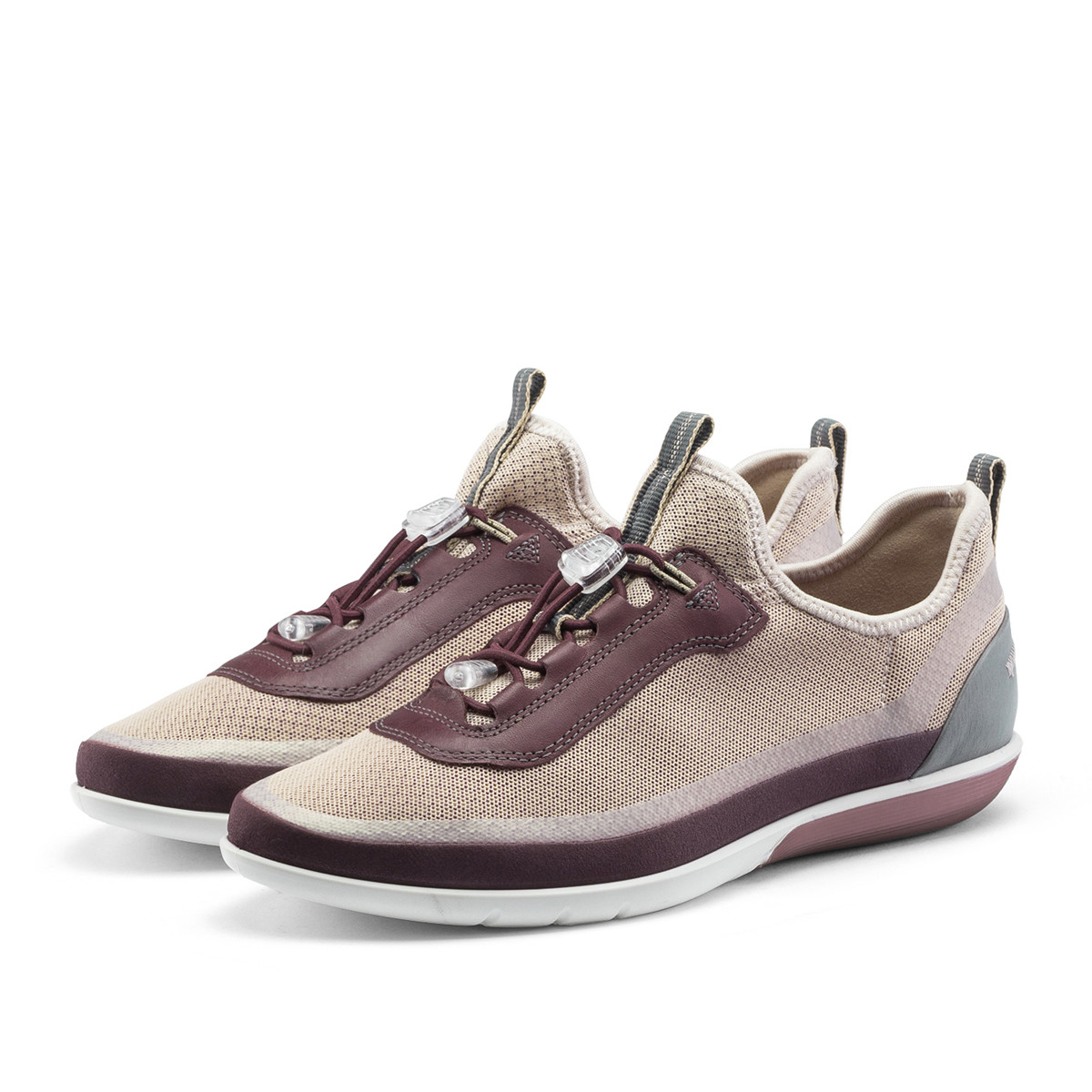 ecco爱步2019夏季新款女鞋 撞色舒适女休闲鞋