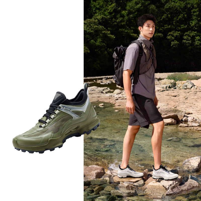 ECCO 【入会领券100】徒步鞋男缓震户外登山鞋健步鞋 BIOMC踪迹 803394